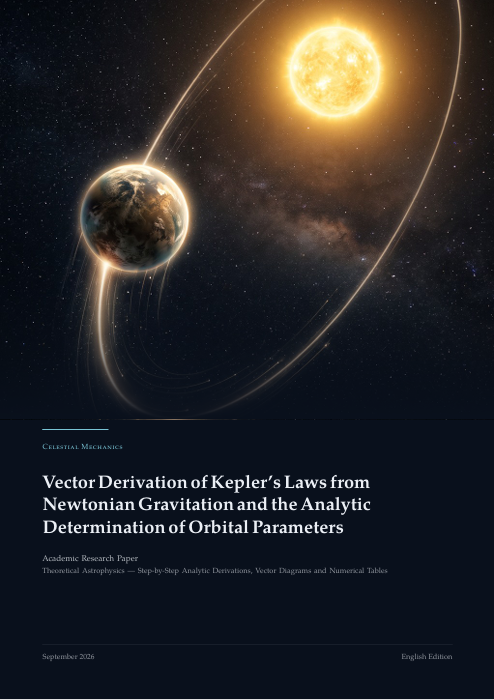 Vector Derivation of Kepler's Laws from Newtonian Gravitation and the Analytic Determination of Orbital Parameters