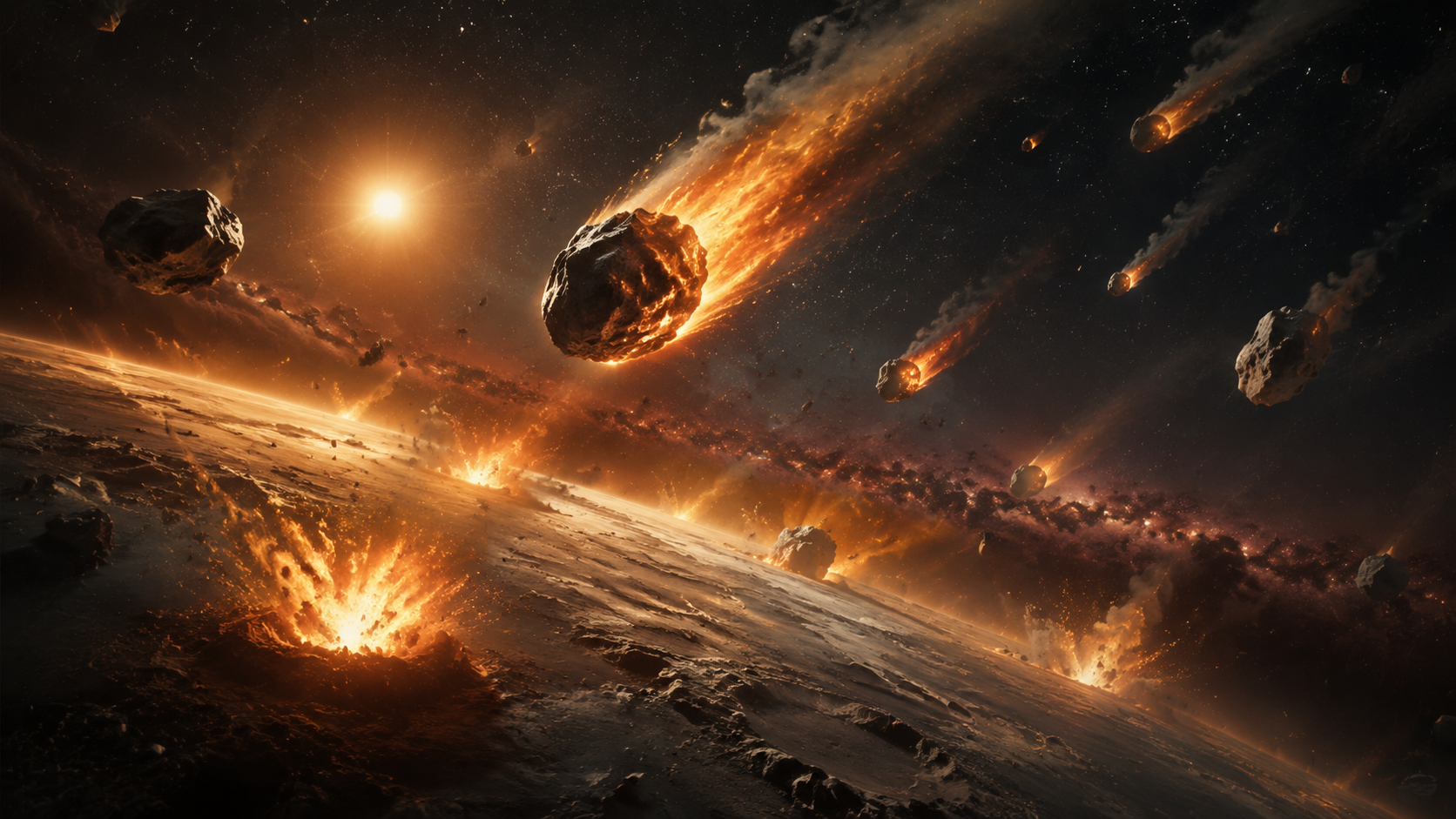 The Late Heavy Bombardment Period in the Early Solar System