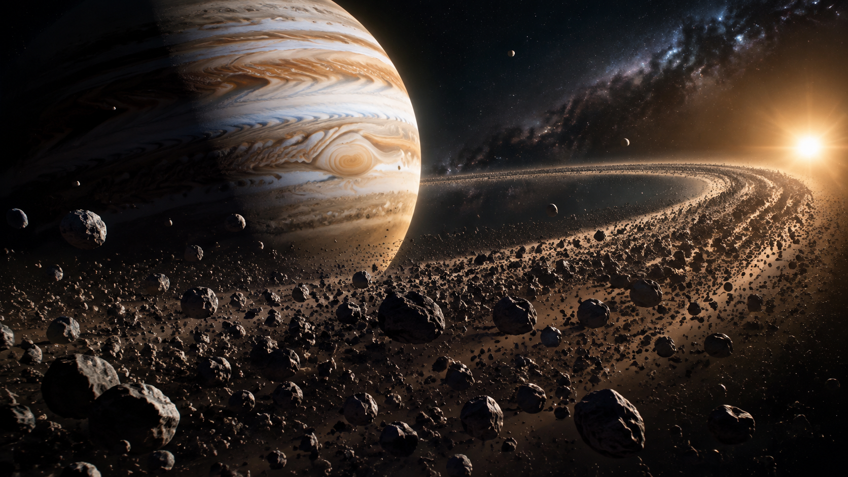 The Role of Jupiter's Gravitational Influence in the Formation of the Asteroid Belt