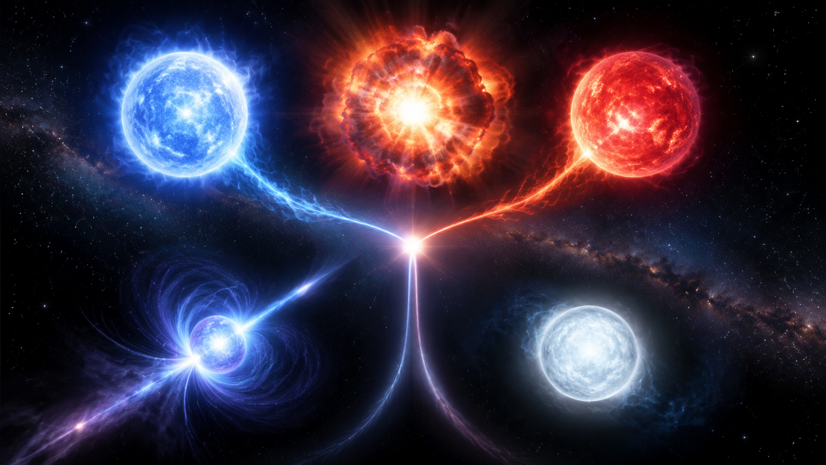How Stellar Mass Determines Endings Like Supernovae and White Dwarfs