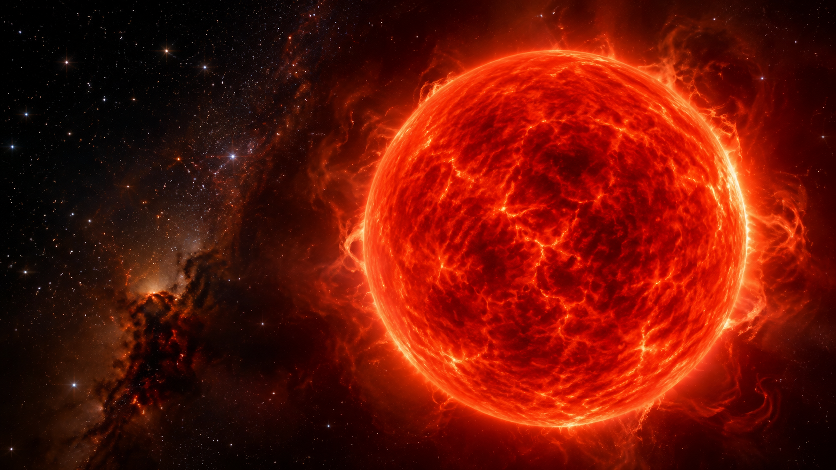The Red Giant Phase Representing the Sun's Old Age