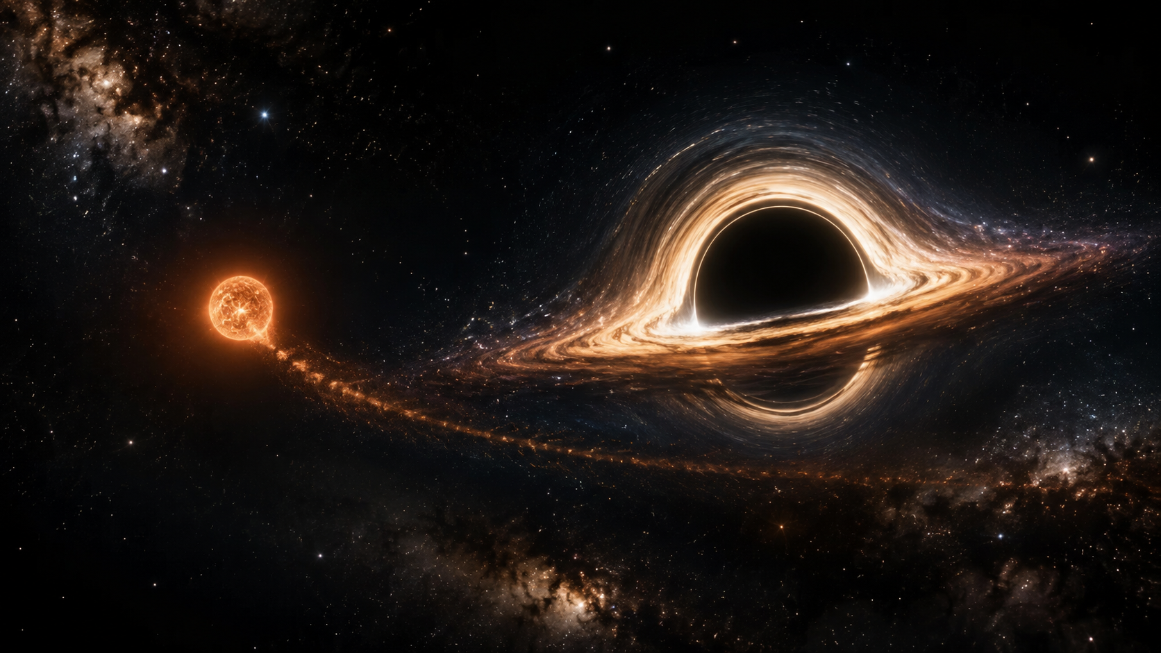 Time Dilation Due to the Massive Gravitational Pull of Black Holes