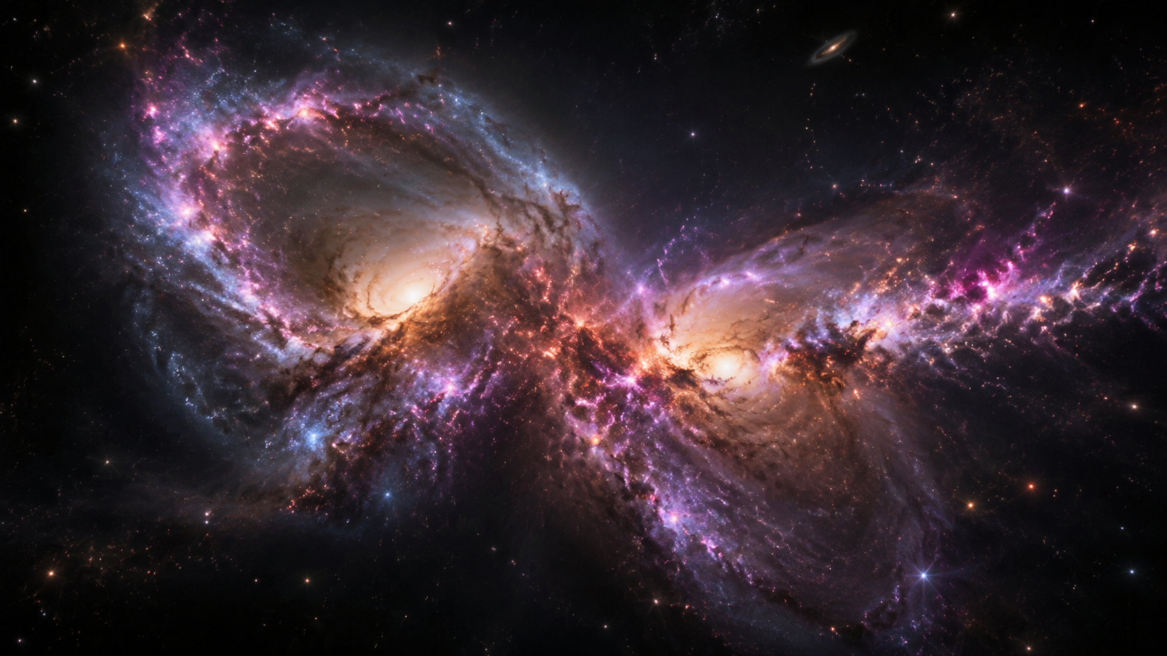 The Intense Triggering of New Star Formation by Galaxy Mergers
