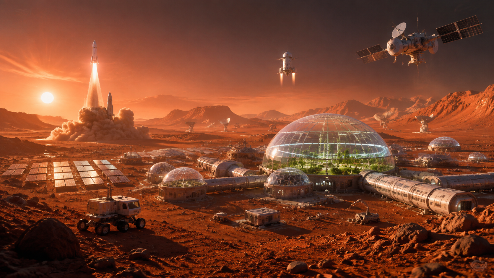 Plans for Mars Colonization and Next-Generation Research