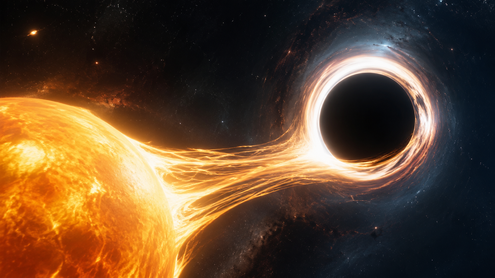 The Spaghettification Phenomenon That Causes Black Holes to Swallow Everything
