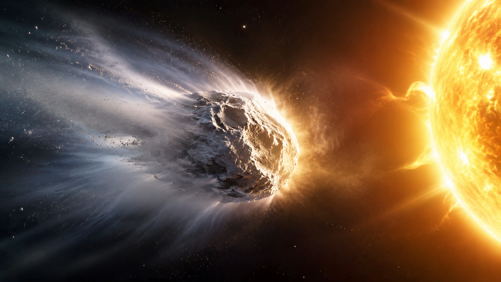 The Sublimation Process Experienced by Comets as They Approach the Sun
