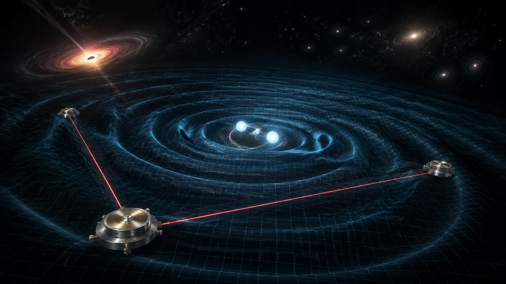 Methods for Detecting Gravitational Waves in the Fabric of Space-Time