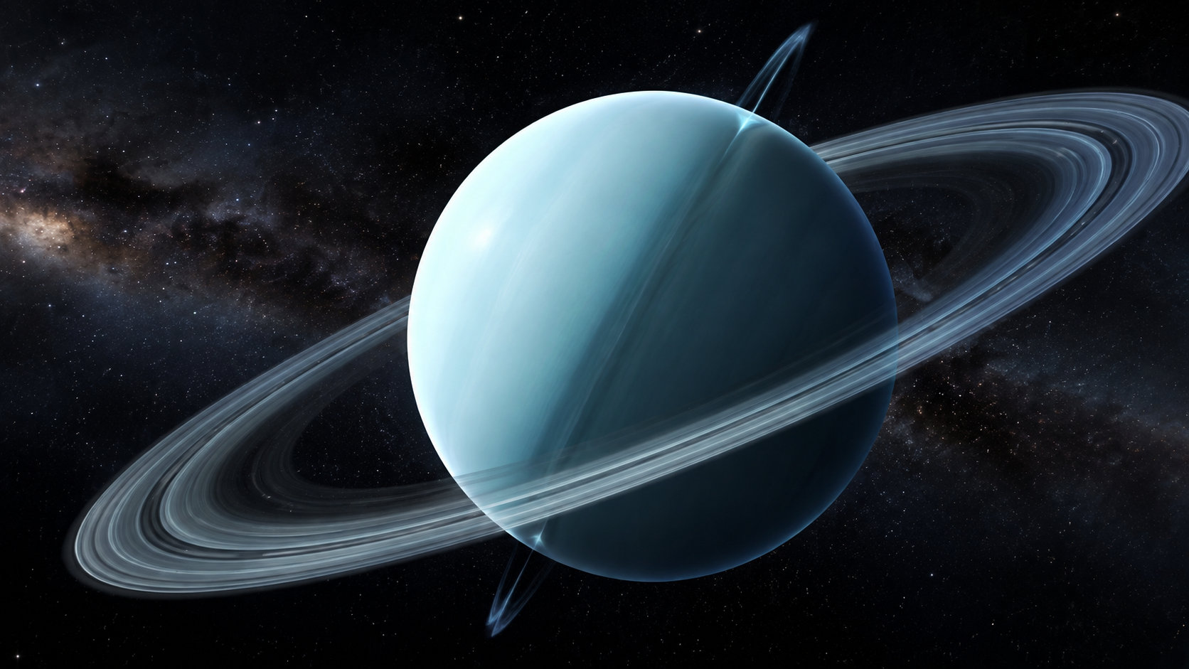 Uranus: The Unusual Planet of the Solar System Rotating on Its Side