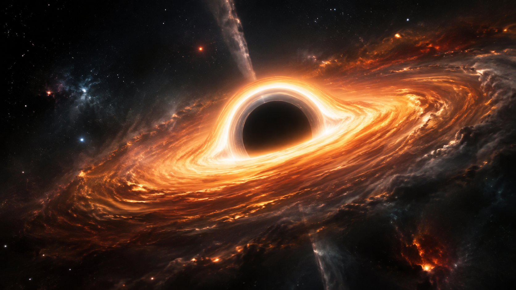 Bright Accretion Disks Formed by Matter Orbiting Black Holes